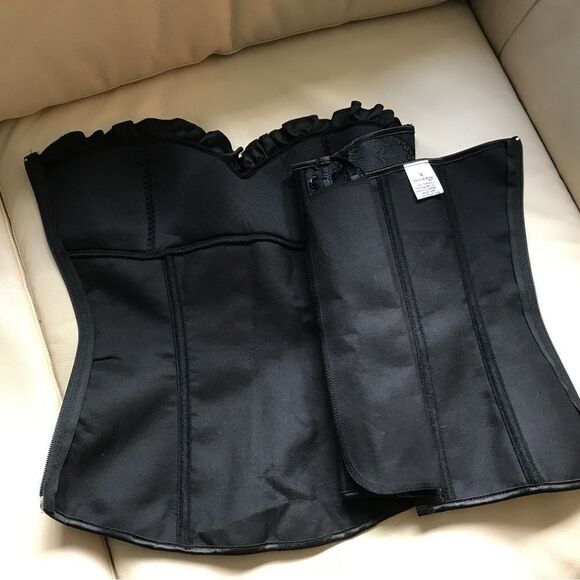 Jacquard Tight-fitting Bustier (S) - Picture 5 of 9